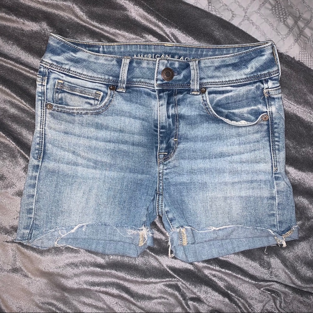 Cutoff Jean Shorts